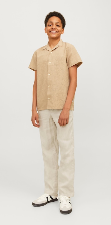 Actual product image Jack & Jones Jpstkarl Jjlawrence Linen Chino Sn Jnr (140)
