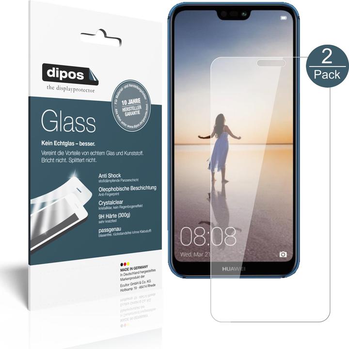 Produktbild Dipos Displayschutz Anti-Shock (2 Stk., Huawei P20 Lite)