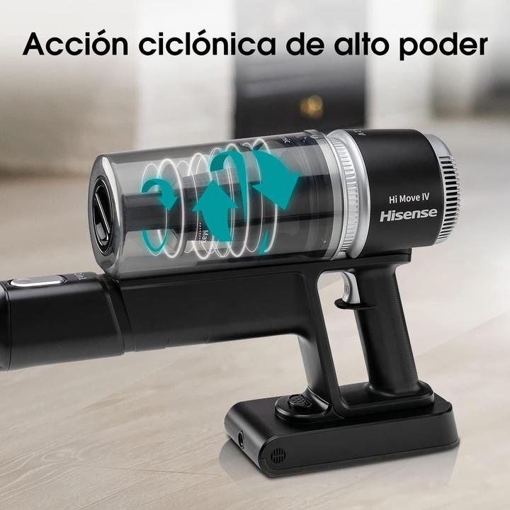Image du produit Hisense HVC6264BK aspirateur à main Black Bagless