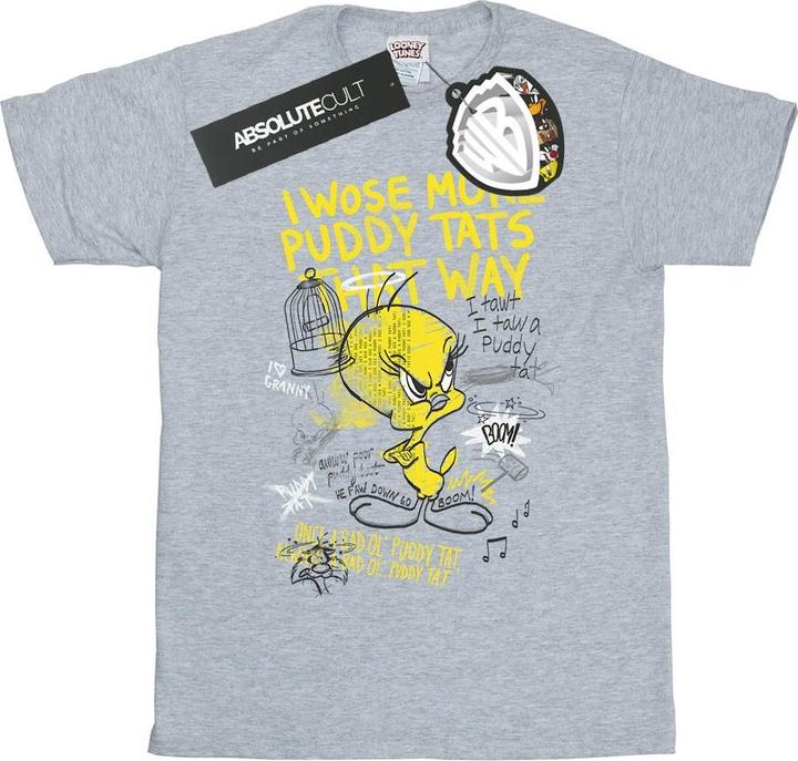 Produktbild Looney Tunes Tweety Pie More Puddy Tats TShirt (M)