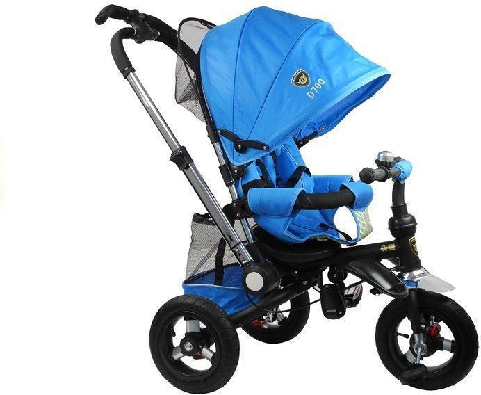 Actual product image Lean Toys Tricycle PRO700-blue