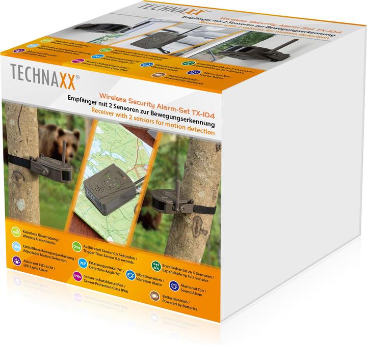Actual product image Technaxx Alarm system TX-104
