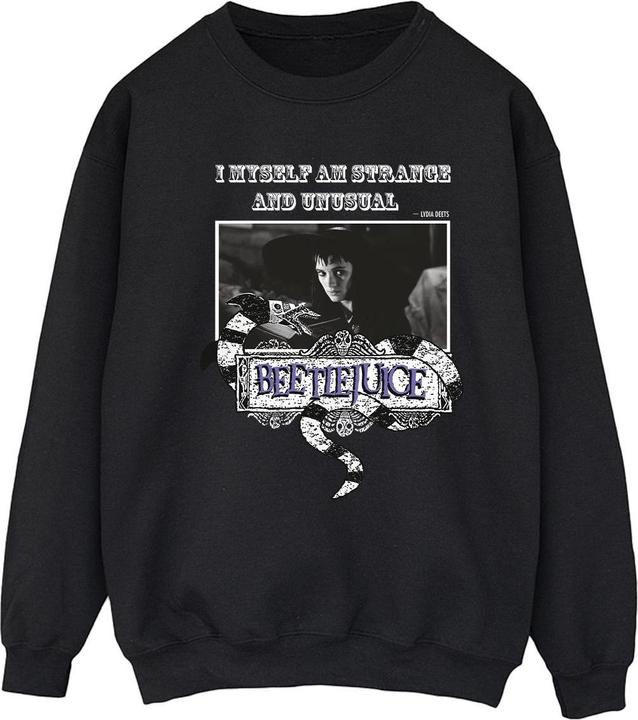 Produktbild Beetlejuice I Myself Am Strange And Unusual Sweatshirt (3XL)