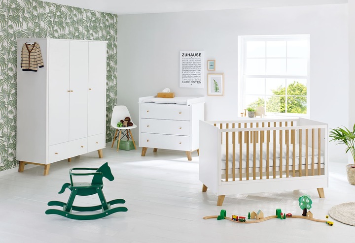Pan (Babybett, Wickelkommode, Kinderkleiderschrank)