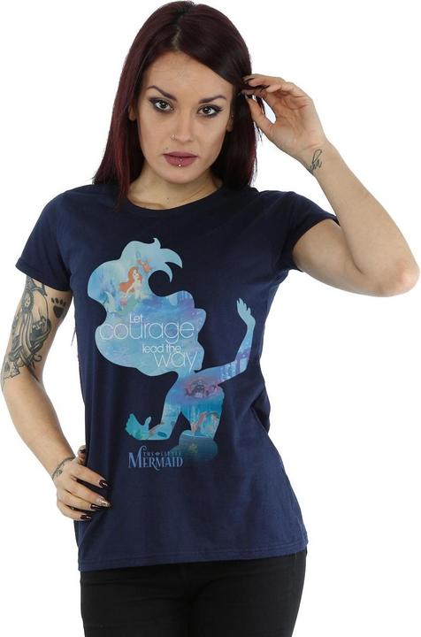 Produktbild Disney Princess Ariel Filled Silhouette TShirt (L)