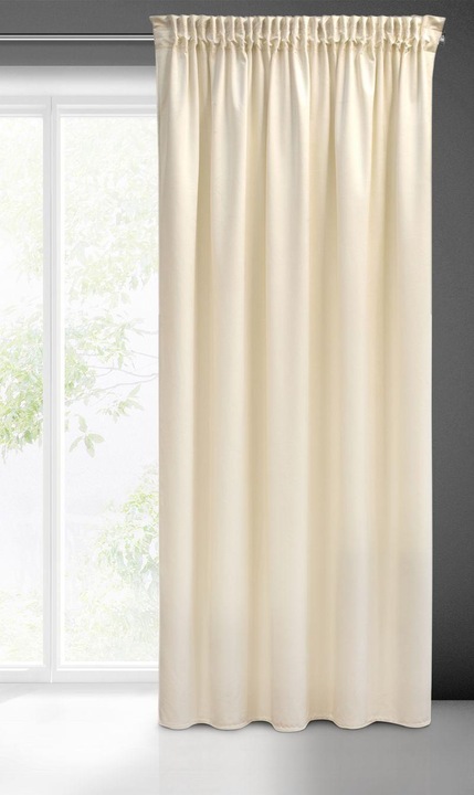 Produktbild Eurofirany PIERRE CARDIN SIBEL Night curtain made of soft velvet, 260 g / m2, 140X270 cm, strip (140 x 270 cm)