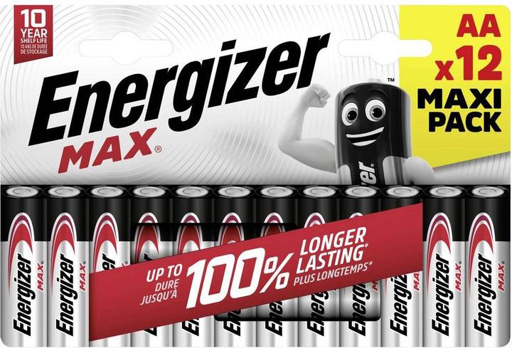 Produktbild Energizer Max (12 Stk., AA, 2600 mAh)