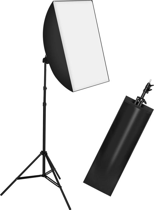 tectake Studio light with softbox and tripod (Studio light)