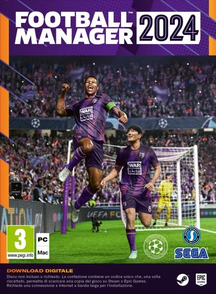 Actual product image Sega Football Manager 2024 (Windows, IT)