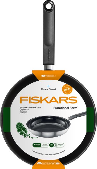 Actual product image Fiskars Pan frying (Frying pan, Stainless steel)