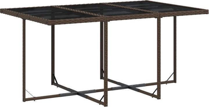 Produktbild vidaXL Garten Essgruppe (165 x 106 x 73 cm)