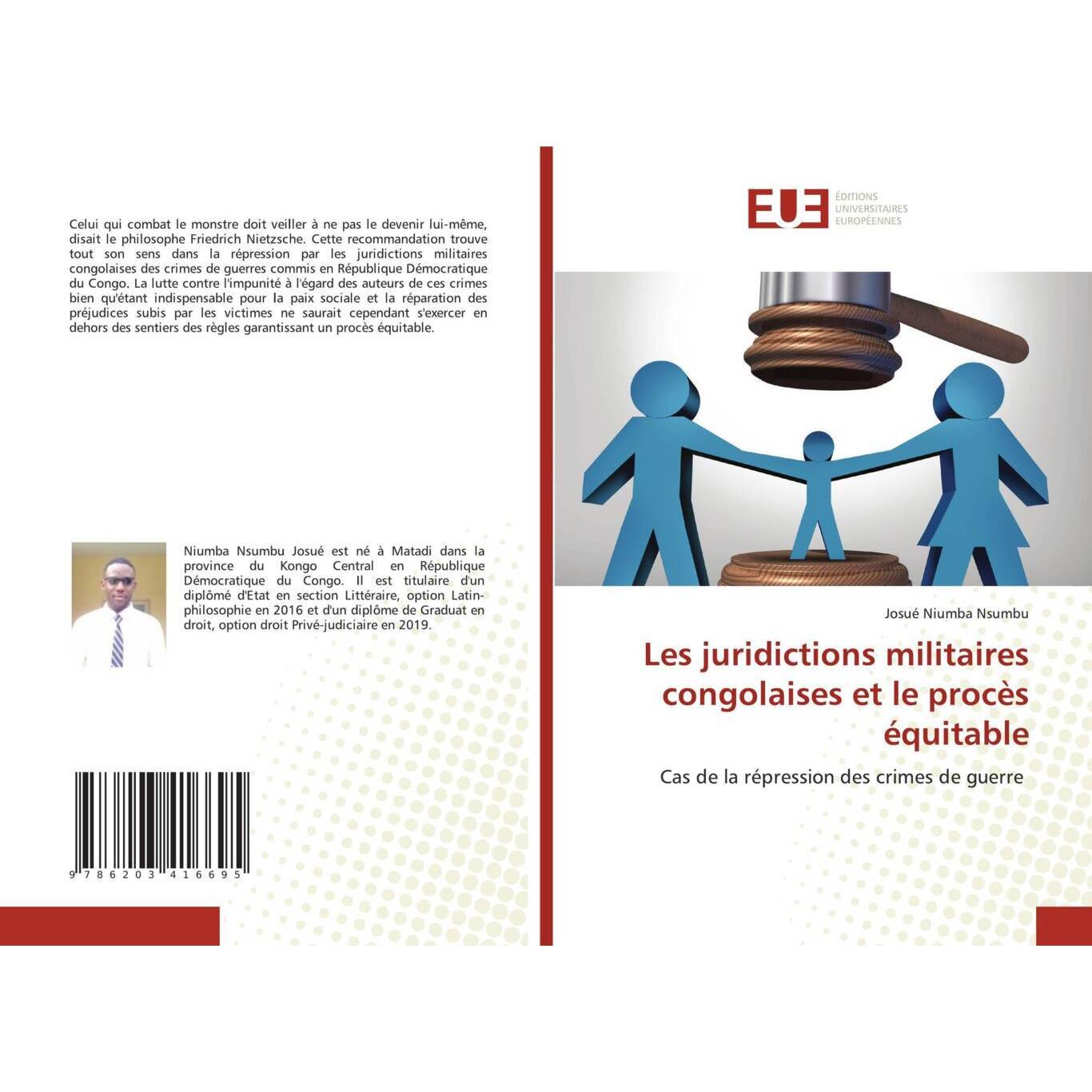 Les juridictions militaires congolaises et le procès équitable, Fachbücher von Josué Niumba Nsumbu