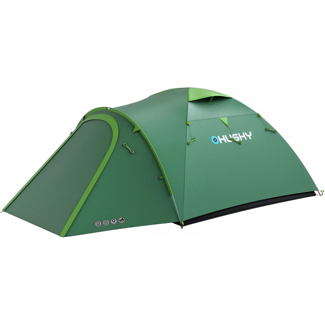 Husky, Tenda da campeggio, (Tenda a tunnel, 5 kg, 3 persone)