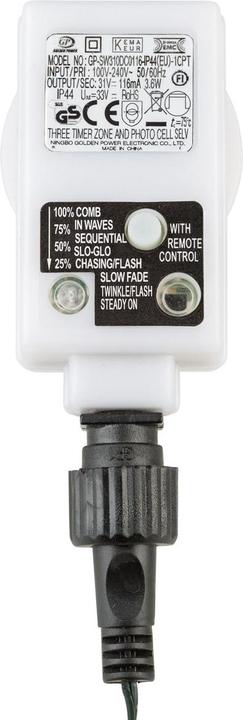 Produktbild Idena Lichterkette NewTec 360 LED ww Lichtsensor (43.90 m)