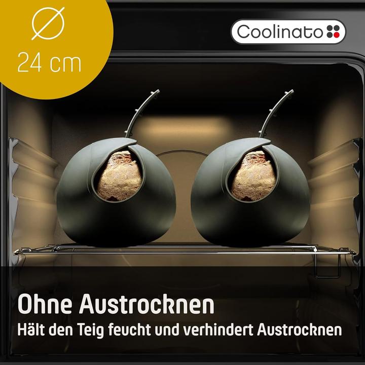 Produktbild Coolinato 2er-Set 3-in-1 Silikon-Backform (24 cm)