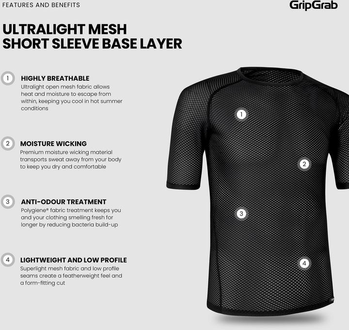 Actual product image GripGrab ultralight mesh (M)