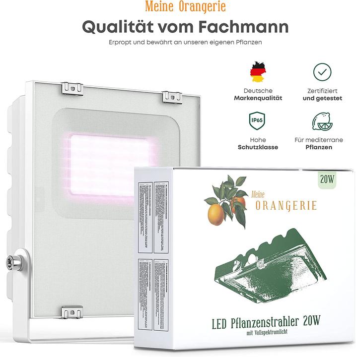 Image du produit Meine Orangerie LED Pflanzenlampe (LED, 230 V)