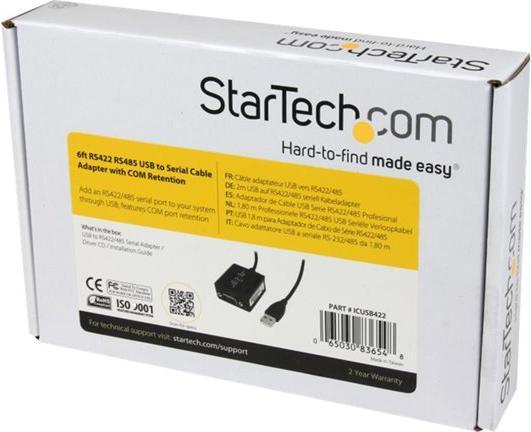 Produktbild StarTech 1 Port USB Serial Cable (1.80 m)