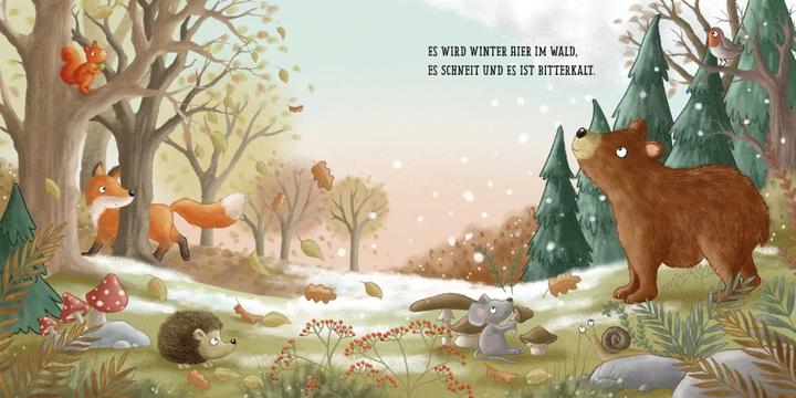 Immagine prodotto Es wird Winter hier im Wald (Tedesco)