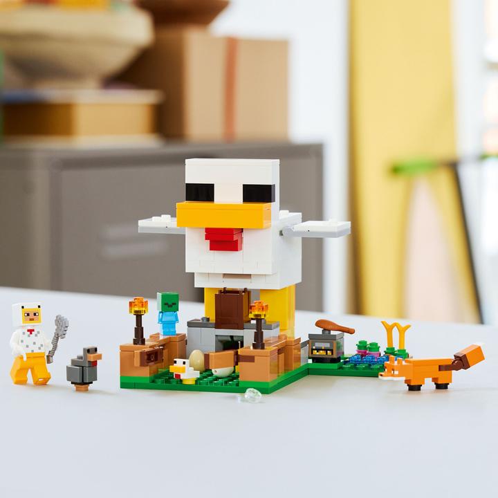 Actual product image LEGO Chicken farm (LEGO Minecraft)