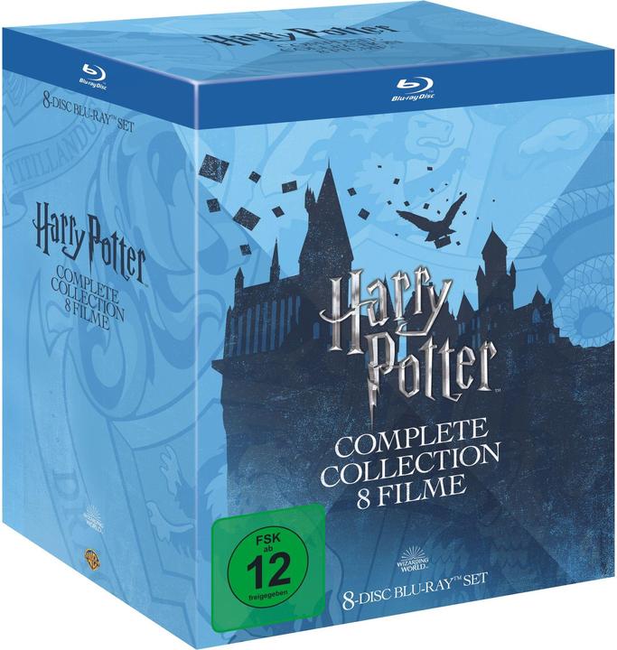 Produktbild WB Harry Potter: The Complete Collection (Blu-ray, 2018, Deutsch)