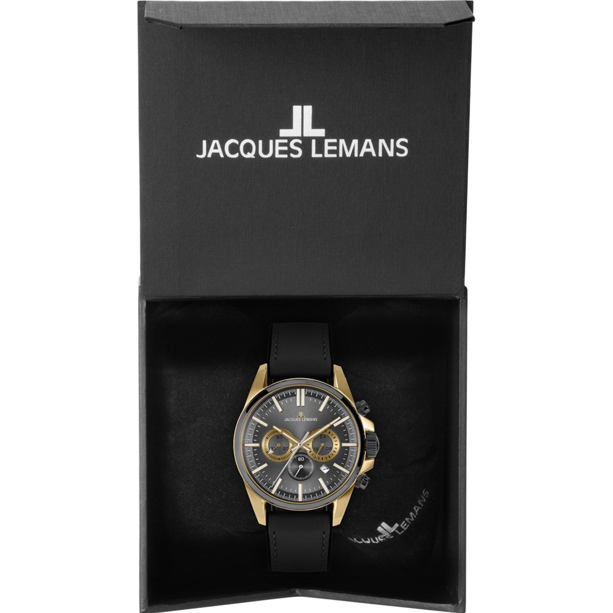 Thumbnail - Jacques Lemans, Armbanduhr, Chronograph Sport, Mehrfarbig, (Chronograph, 44 mm)