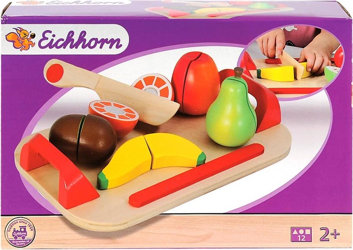 Produktbild Eichhorn Schneidebrett Früchte