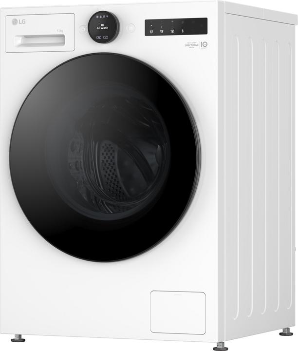 Produktbild LG Waschmaschine 11kg F4X7011TWB A-40% 1400 Umdrehungen (11 kg, Links)