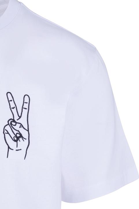 Actual product image Mister Tee Peace Sign Tee EMB - 119315 (S)
