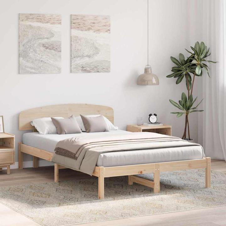 Image du produit vidaXL Moderner Bettrahmen (135 x 190 cm)