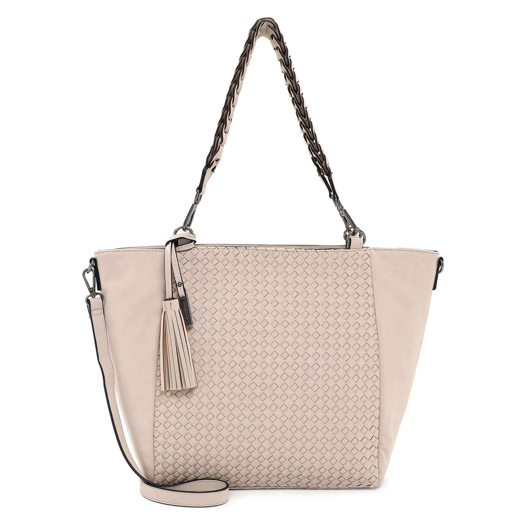 Tamaris, Damen, Tasche, Beutel Davina, Beige, (17.66 l)