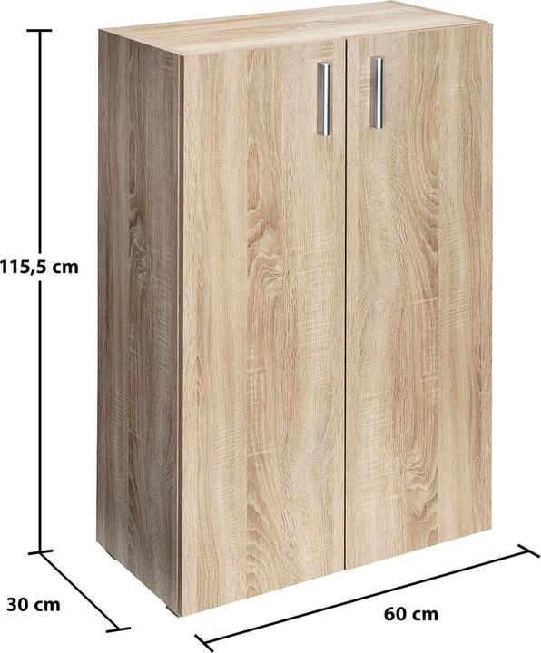 Image du produit Casaria Bibliothèque (115.5 x 60 x 31 cm)