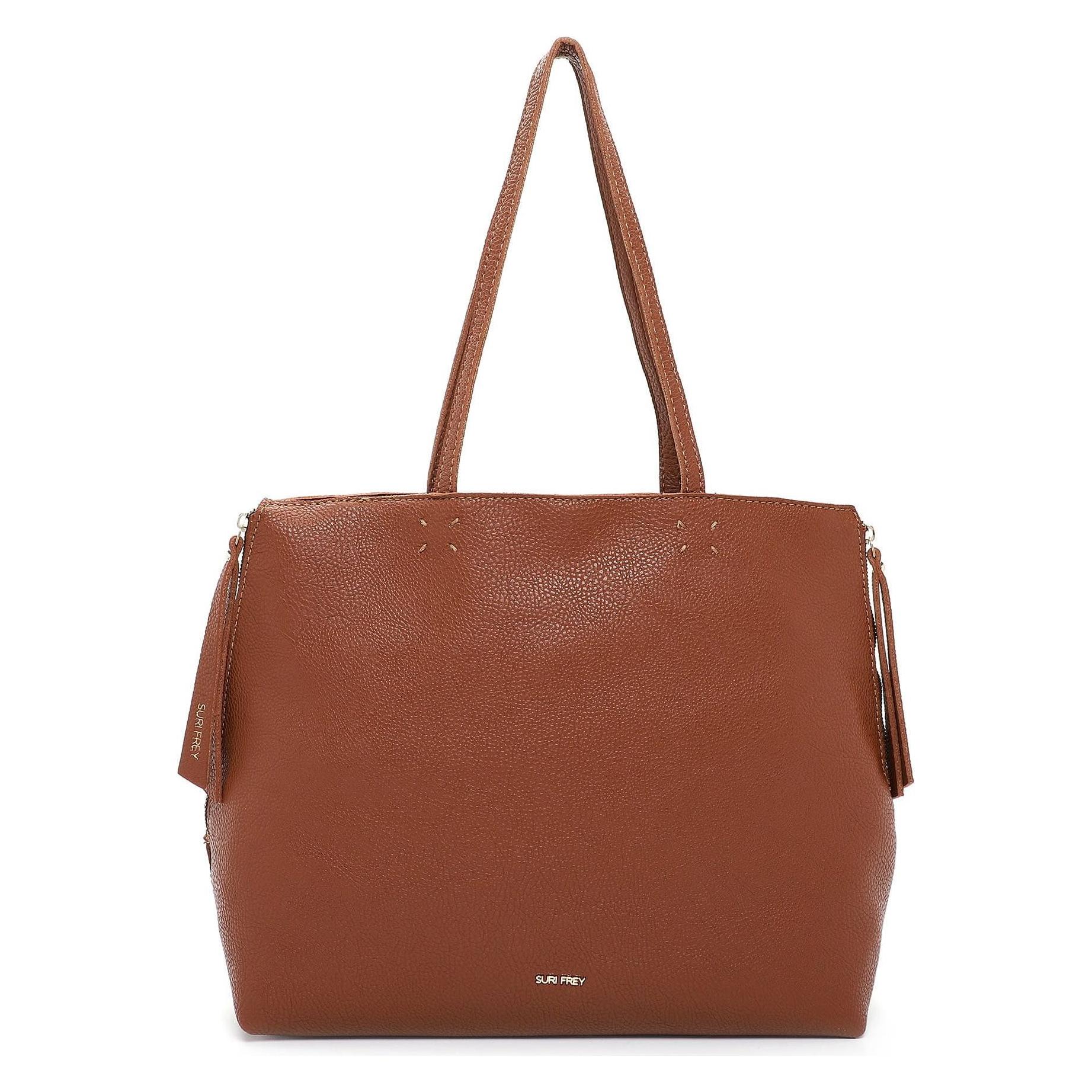 Suri Frey, Damen, Tasche, Shopper Ketty, Braun, (20 l)