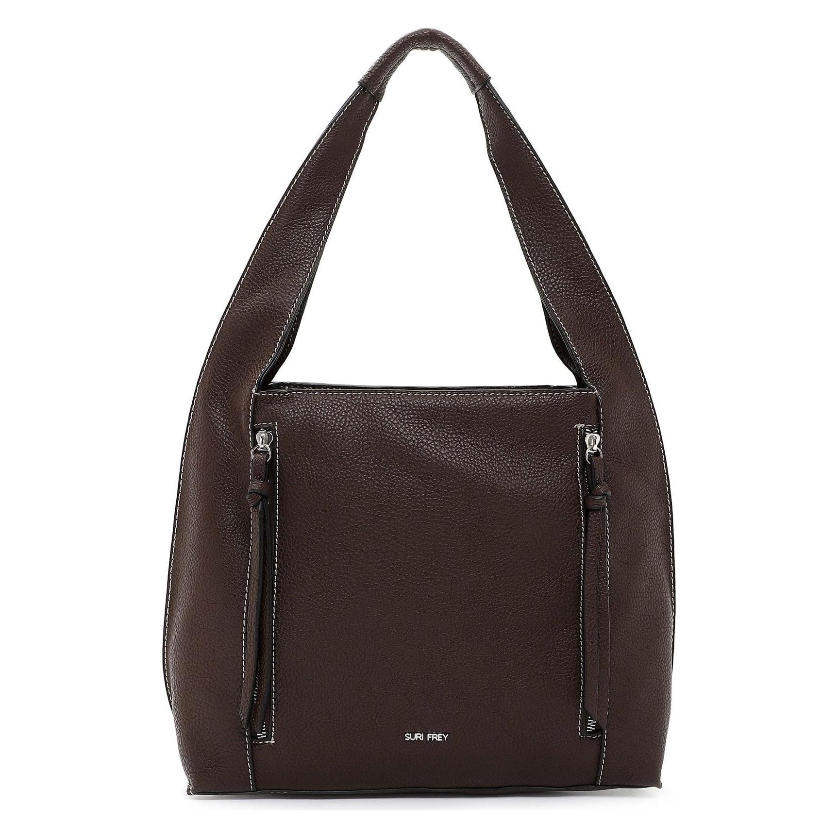Suri Frey, Damen, Handtasche, Beutel Maggy, Braun