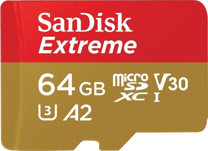 Actual product image Sandisk Ext microSDXC Mob Gaming /s (64 GB, microSDXC, U3, UHS-I)