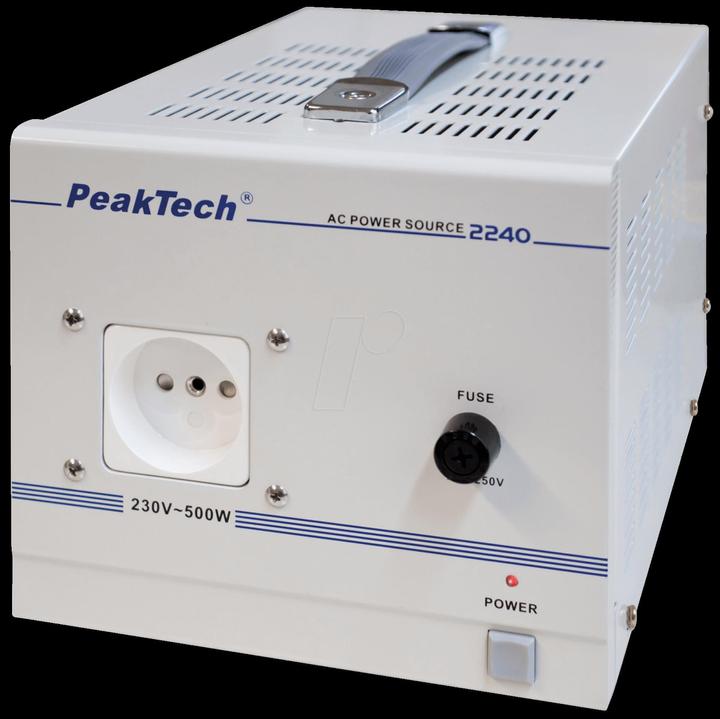 Actual product image Peaktech P 2240 Isolating transformer