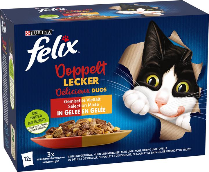 Felix Doppelt Lecker (Adult, 12 Stk., 1020 g)