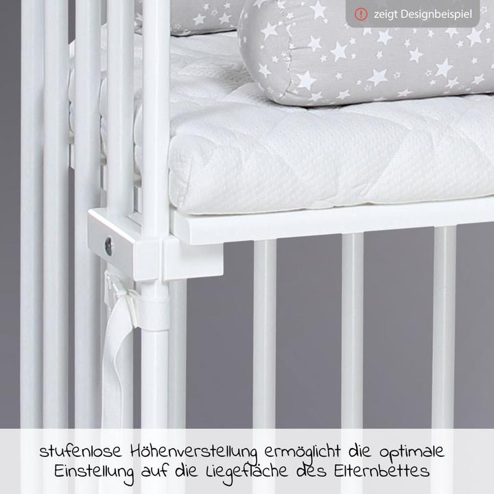Actual product image Babybay 5-piece extra bed - Boxspring extra bed set (89 x 51 cm)