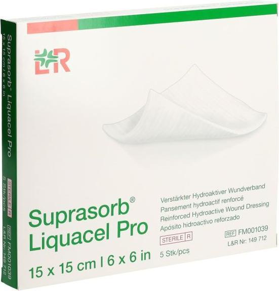 Produktbild Lohmann & Rauscher SUPRASORB LIQU PRO 15X15CM (5 x)