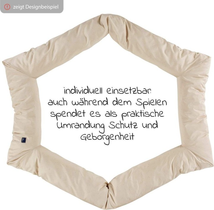 Produktbild Alvi Babynestchen & Bettschlangen Nestchen Carré Schlummer-Carré Jersey - Sternenhimmel