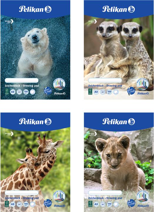 Produktbild Pelikan Zeichenblöcke (A3)