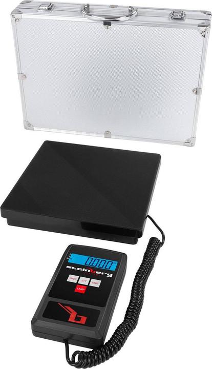 Produktbild Steinberg Paketwaage Plattformwaage Präzisionswaage Tischwaage Digitalwaage 70 kg/5 g LCD