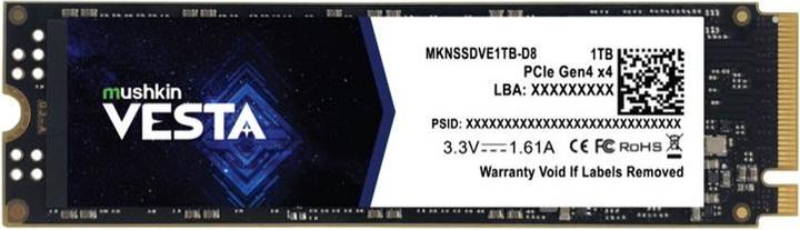 Mushkin VESTA Solid state-drev 1TB M.2 PCI Express 4.0 x4 (NVMe) (1000 GB, M.2 2280)