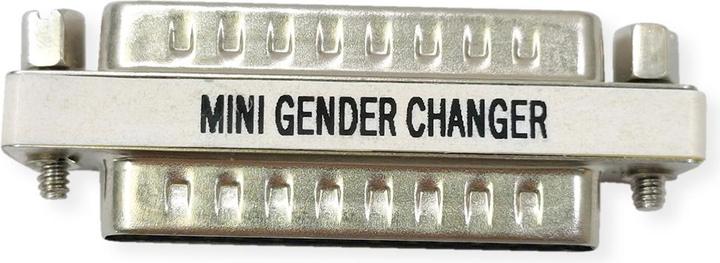 Produktbild Value Mini Gender Changer, DB25 ST/ST
