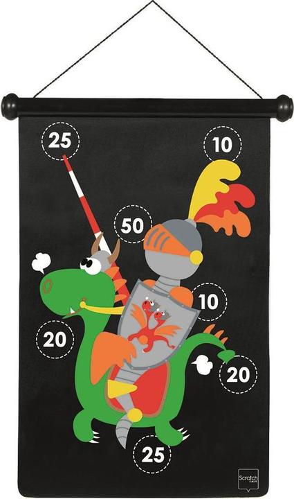 Produktbild Scratch Dartspiel Ritter (Italienisch, Französisch, Deutsch)