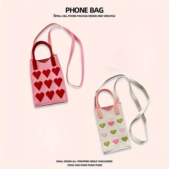 Produktbild Only-Bags.Store Trendy Love Handtasche, Casual Fashion Tote Bag