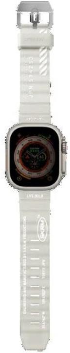 Actual product image Skinarma Strap Shokku to Apple Watch 49/45/44 MM frost (45 mm, 44 mm, 49 mm, Plastic, Silicone)