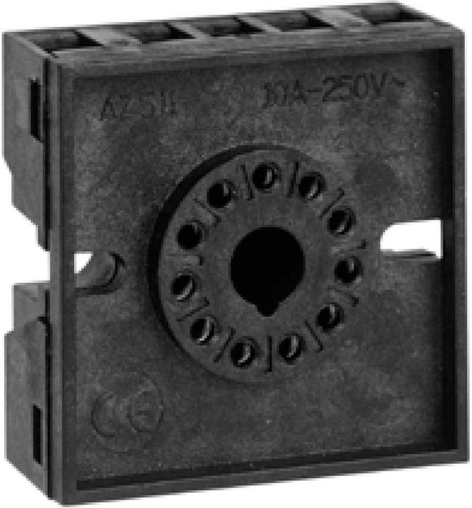 Produktbild Schneider Electric Sockel für Zeitrelais RE48A, 11 Pins, RE48ASOC11AR (Relaissockel)