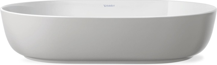 Produktbild Duravit Aufsatzbecken LUV o ÜL HLB 700x400mm o HL grau seidenmatt (Aufsatzspülbecken, 40 cm, 70 cm)