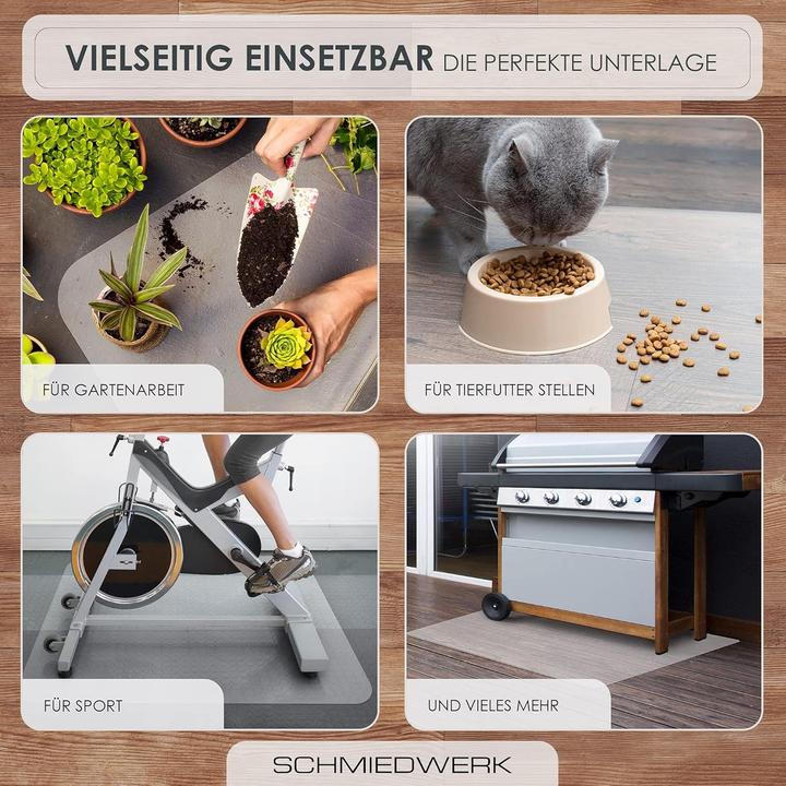 Produktbild Milkii Schmiedwerk Bodenschutzmatte, 120 x 90 cm (120 x 90 cm)